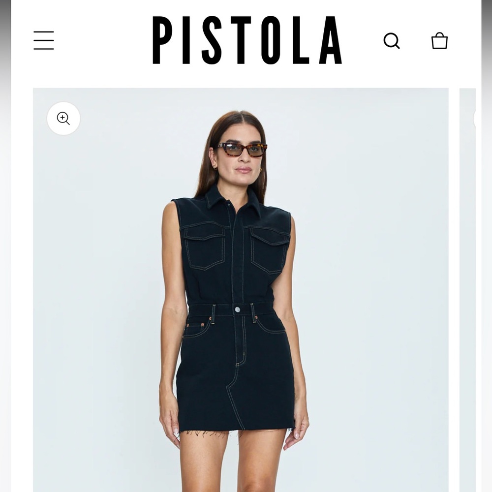 Pistola Julia Mini Dress - Noir